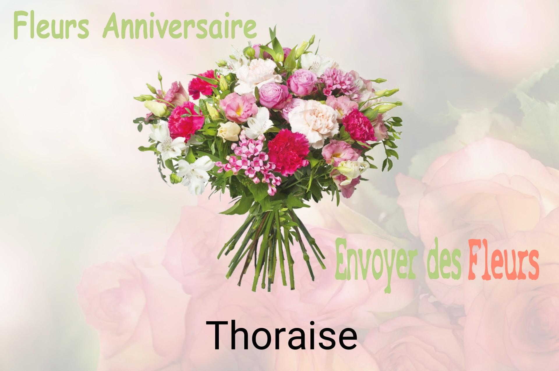 Bouquet de fleurs d’anniversaire livré à Thoraise