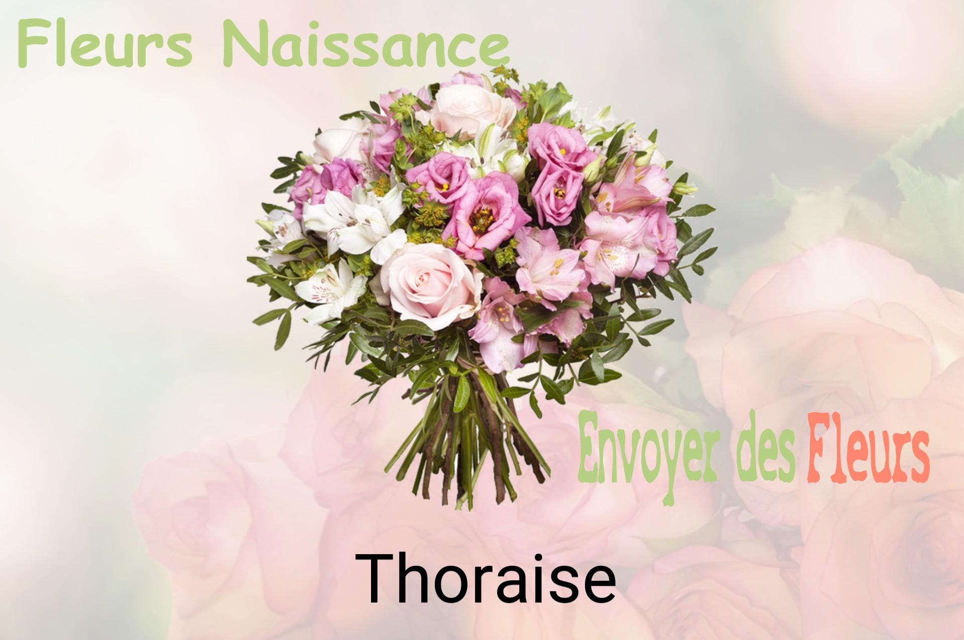 Bouquet de fleurs de naissance livré à Thoraise
